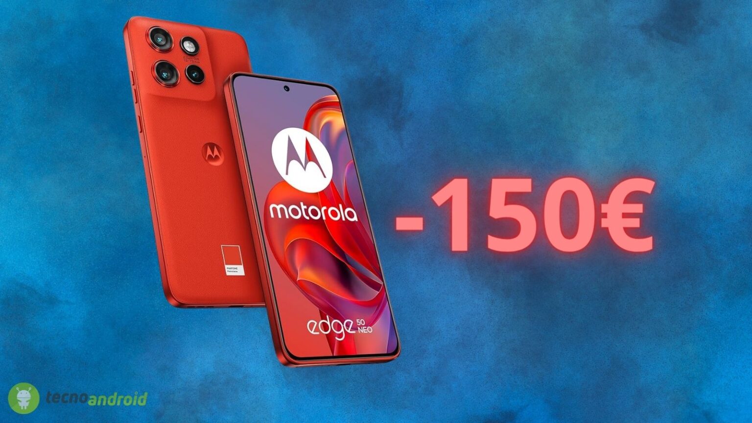 Motorola Edge 50 Neo, il prezzo AMAZON è fuori di testa oggi