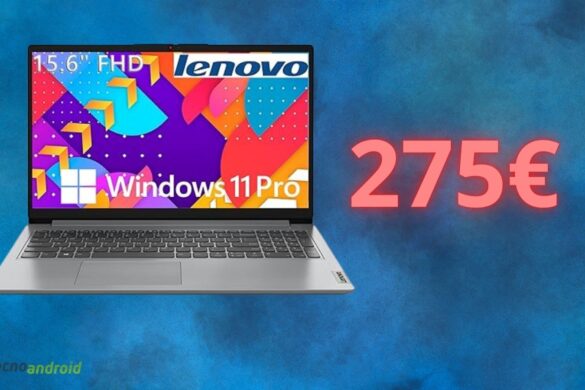 Notebook LENOVO quasi REGALATO su Amazon oggi