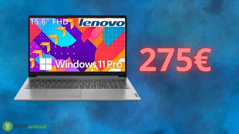Notebook LENOVO quasi REGALATO su Amazon oggi