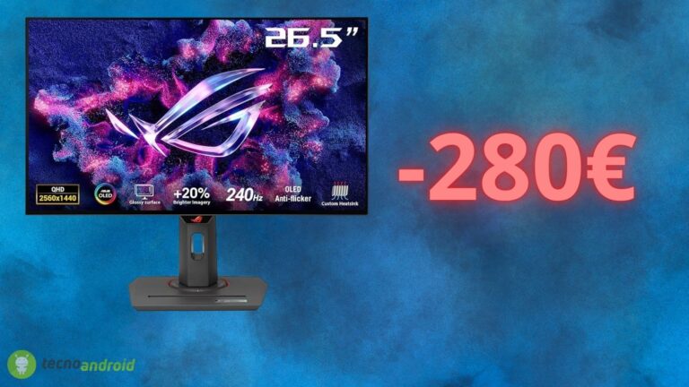 Monitor ASUS ROG Strix OLED in sconto FOLLE su Amazon