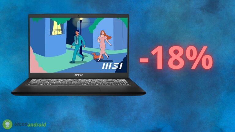 Amazon fa CROLLARE il notebook da gaming MSI: prezzo bassissimo