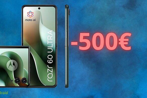 Amazon: assurdo sconto sul Motorola Razr 60 Ultra