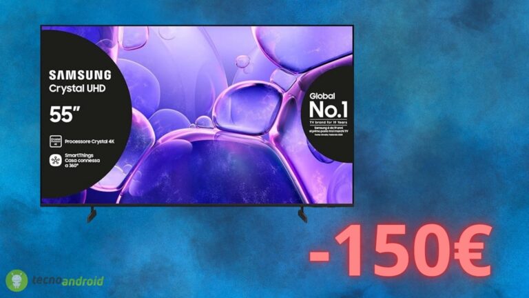 Smart TV Samsung a un prezzo INCREDIBILE su Amazon: sconto da non perdere
