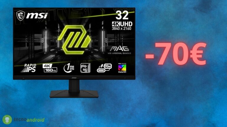 Amazon, offerta ASSURDA sul monitor da gaming MSI