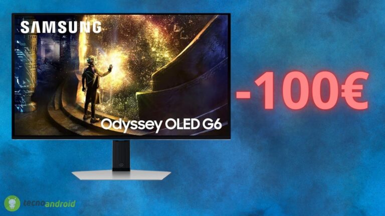 Amazon shock con quest'offerta sul Samsung Monitor Odyssey OLED G6