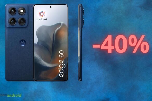 Motorola Edge 60 a prezzo IRRISORIO su Amazon: è da acquistare subito