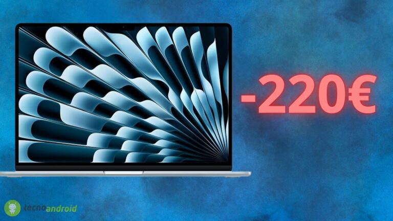 Amazon SHOCK: sconto imperdibile su Apple MacBook Air