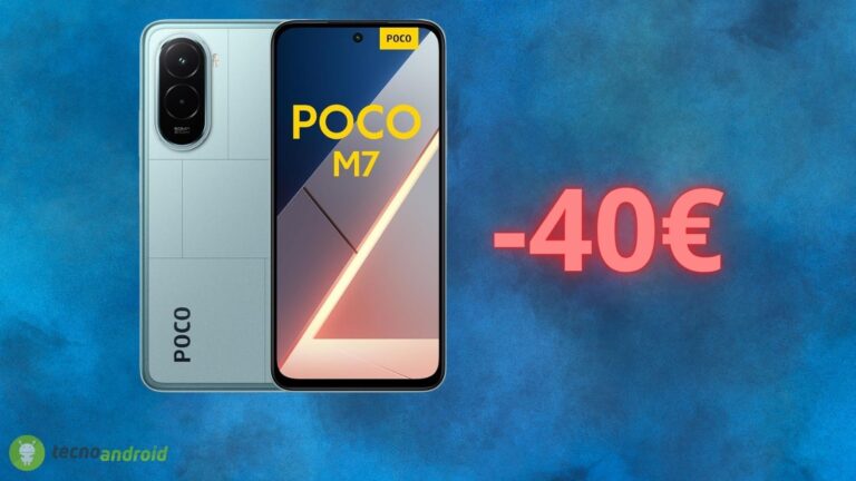 Amazon fa un REGALO: offerta shock oggi sul POCO M7