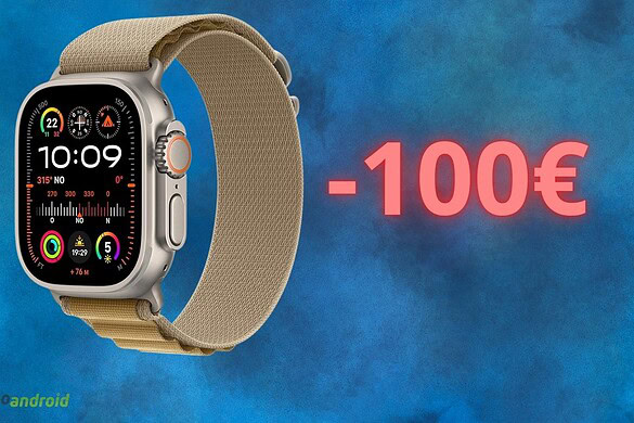 Apple Watch Ultra 2, prezzo in caduta libera su Amazon