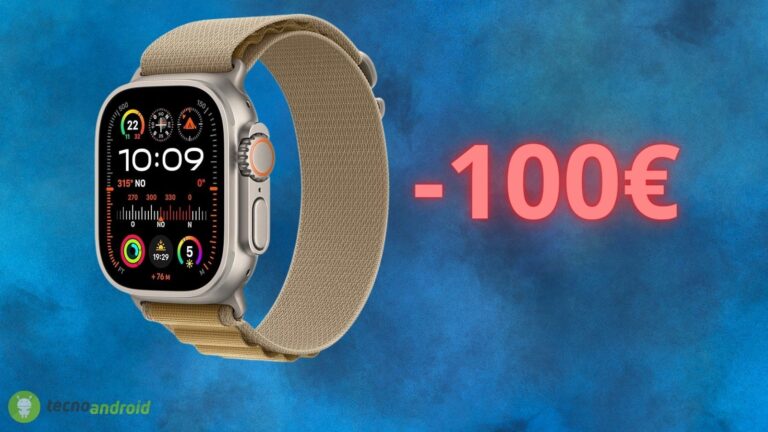 Apple Watch Ultra 2, prezzo in caduta libera su Amazon