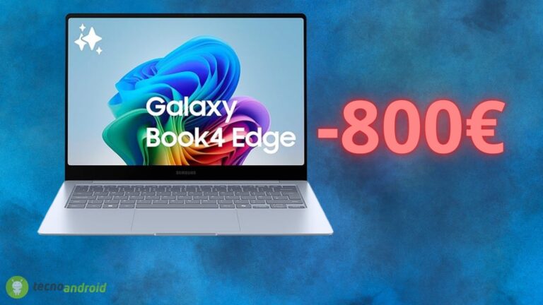 Amazon: risparmio FOLLE sul Samsung Galaxy Book4 Edge