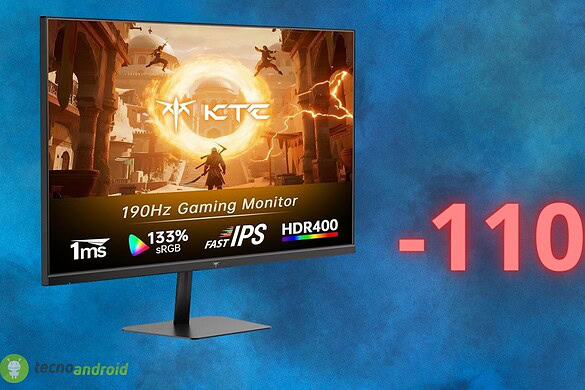 Monitor da gaming a soli 89 euro: l’offerta AMAZON è da non perdere