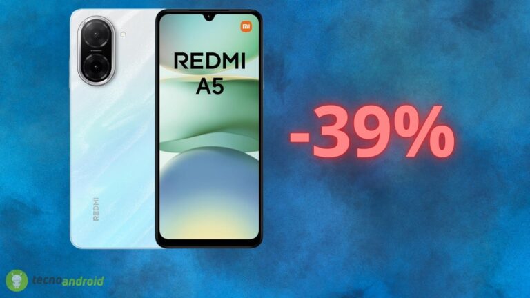 Redmi A5 a un prezzo RIDICOLO su Amazon: tuo a soli 84 euro