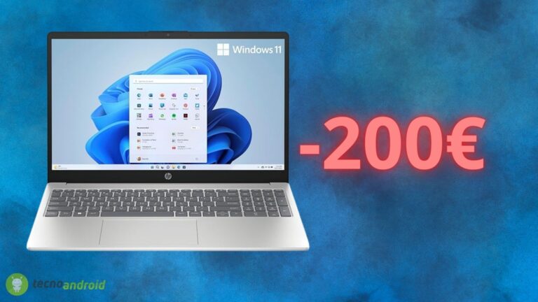 Amazon è pazza, offerta IMPERDIBILE sul notebook HP