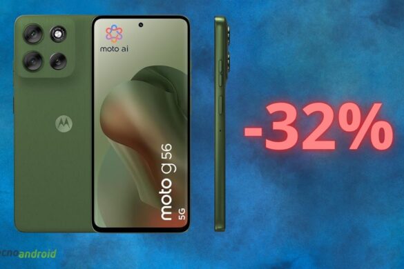 Motorola Moto G56: lo sconto inaspettato su Amazon con prezzo irresistibile