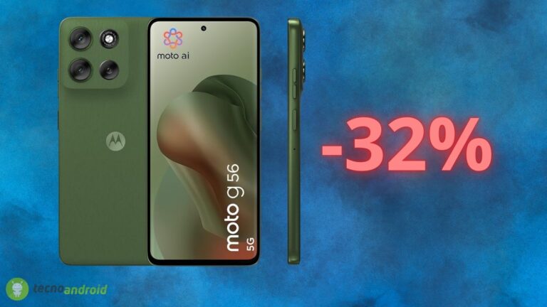 Motorola Moto G56: lo sconto inaspettato su Amazon con prezzo irresistibile