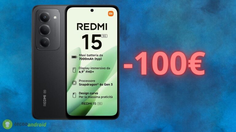 Redmi 15 in offerta ASSURDA su Amazon: costa 100 euro in meno