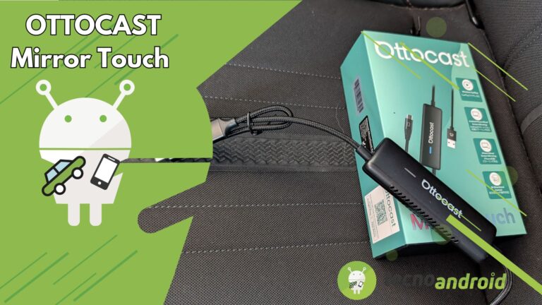 OTTOCAST Mirror Touch, l'adattatore Apple CarPlay e Android Auto rivoluzionario | RECENSIONE