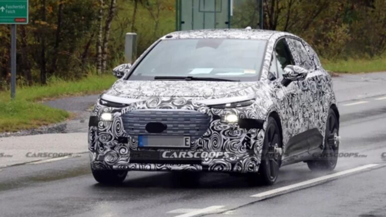 Audi Baby E-tron all’inizio del futuro elettrico: prime foto spia clamorose