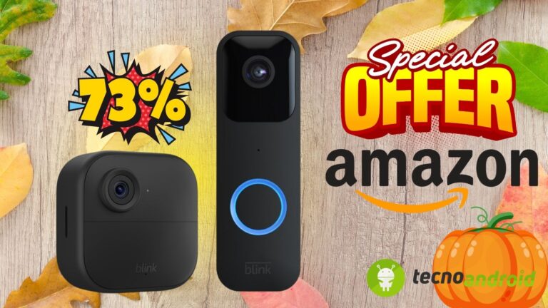 Amazon: la videocamera Blink Outdoor 4 costa 100 EURO in meno del solito
