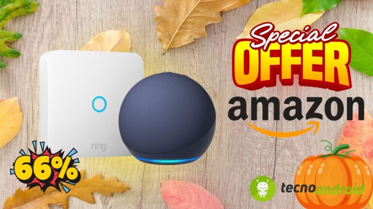 Amazon ti sorprende: Echo Dot + Ring Intercom allo sconto pazzo del 66%