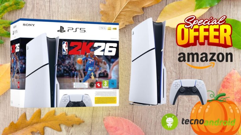 Amazon MEGA OFFERTA: PS5 Slim + NBA 2K26, la combo che conquista i gamer