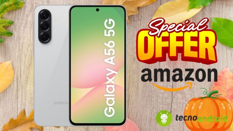 Amazon fa scintille: Galaxy A56 5G ad un costo che scotta