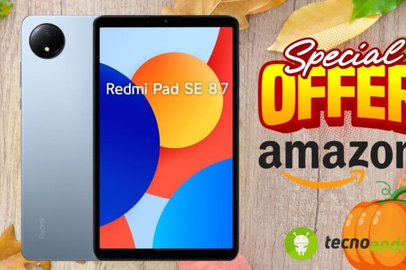 Amazon: Redmi Pad SE 8.7” Sky Blue ora in promo a meno di 90 euro