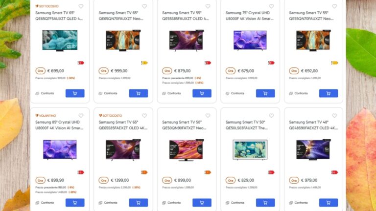 Unieuro - caratteristiche Unieuro vi regala il TOP: offerte pazzesche sulle TV Samsung