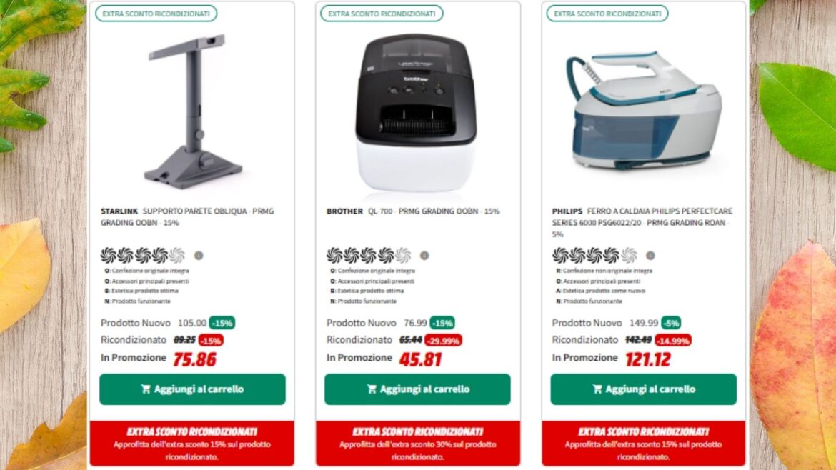 Immagine Evidenza R V T Mediaworld: extra sconti irresistibili sui ricondizionati più desiderati oggi