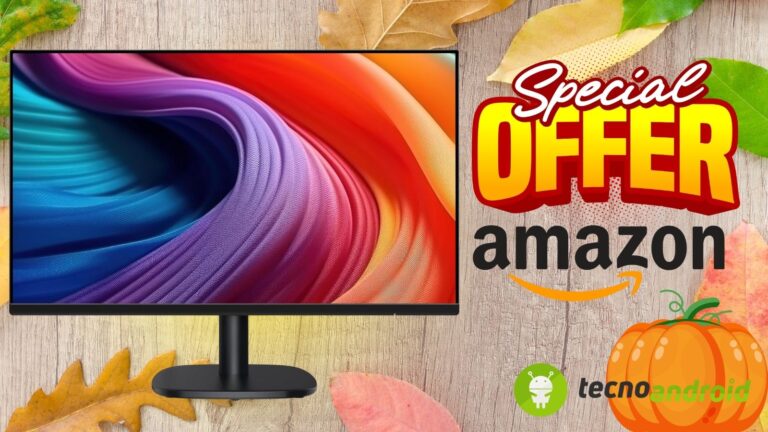 Amazon: Monitor 24" FHD con altoparlanti integrati ad un PREZZO SHOCK