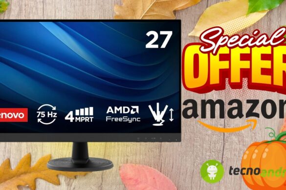 Amazon: Lenovo D27-45 ora finalmente SOTTO i 100 EURO