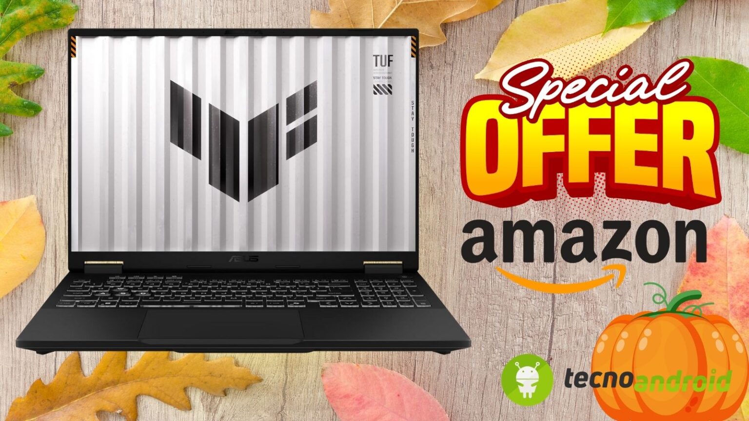 Amazon OFFERTA BOMBA: notebook ASUS TUF ad un prezzo FOLLE