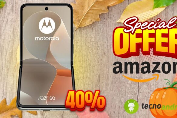 Amazon OFFERTA ESPLOSIVA: Motorola Razr 60 pieghevole al 40% di SCONTO