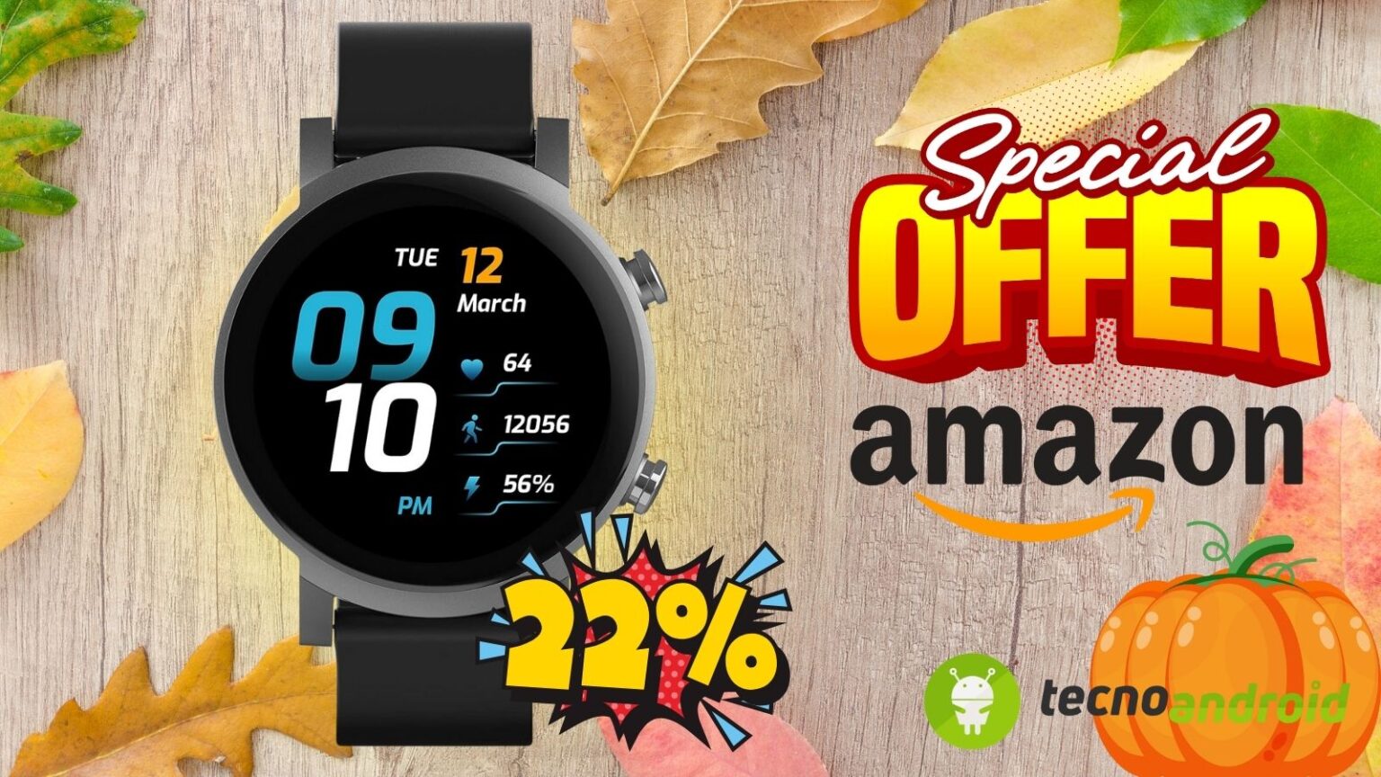 Amazon OFFERTA TOP: Ticwatch E3 Smartwatch ora a MENO di 30 EURO