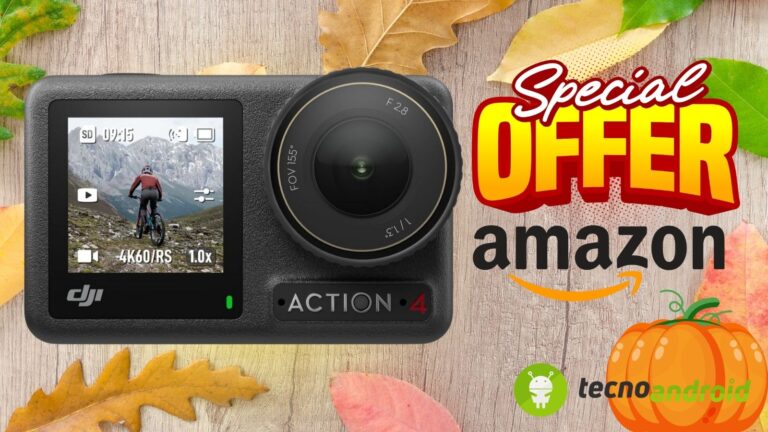 Amazon: DJI Osmo Action 4 Combo ad un PREZZO INCREDIBILE