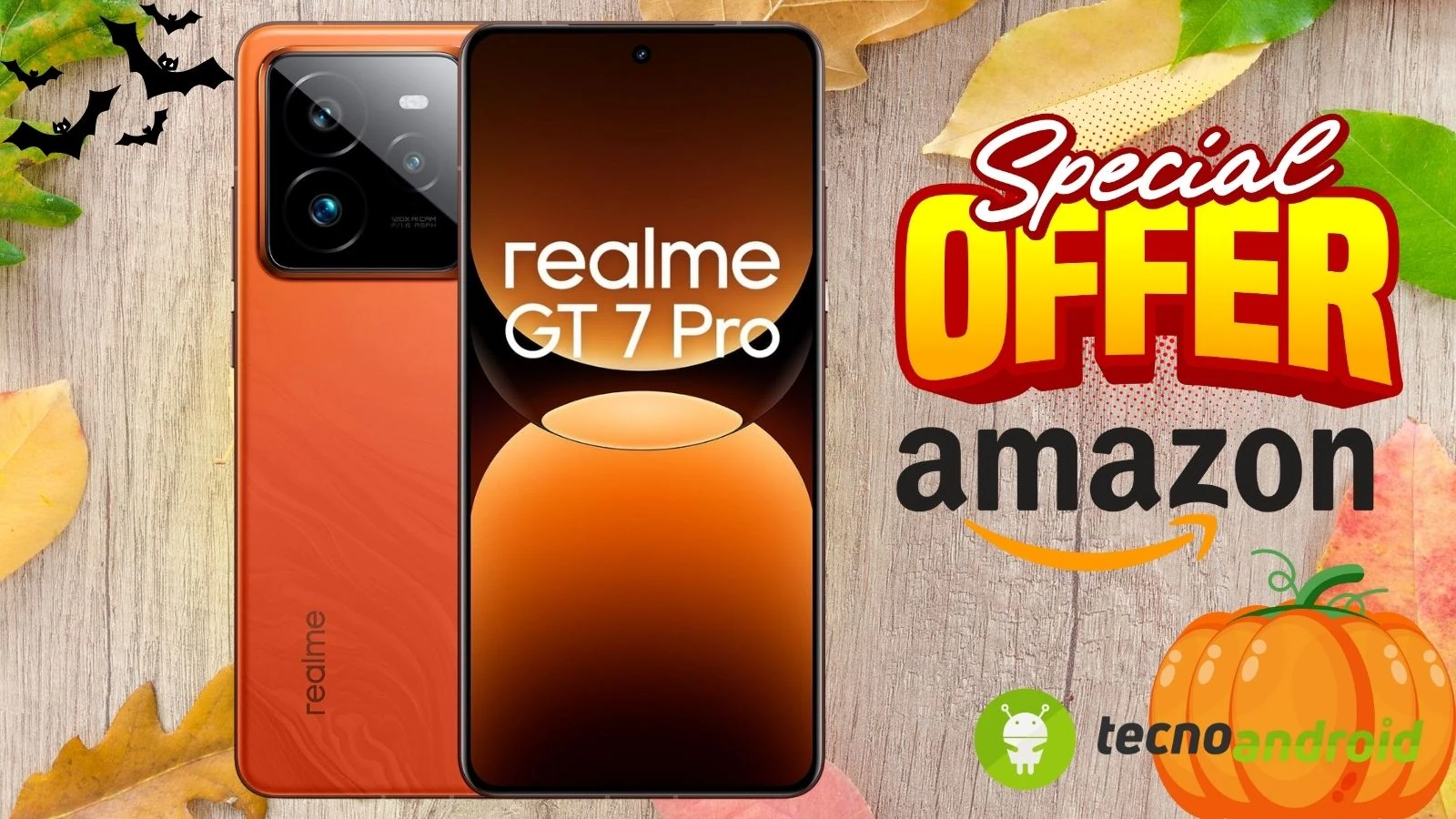 Amazon: il realme GT 7Pro 5G scende di 100 EURO con COUPON GRATUITO