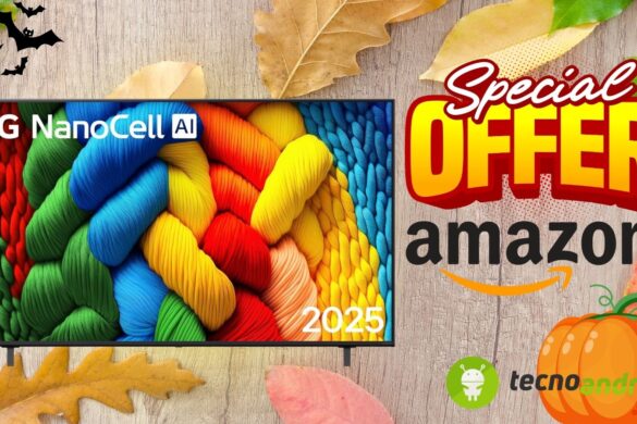 Amazon strega il salotto: LG NanoCell AI NANO80 65″ in maxi PROMO