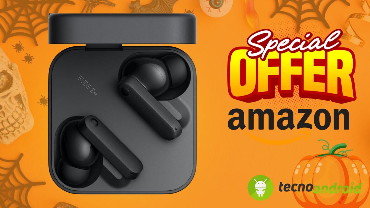 Amazon shock: auricolari CMF BY NOTHING Buds 2a a PREZZO BOMBA