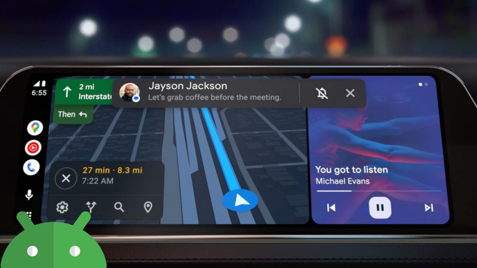 Android Auto: il nuovo aggiornamento distrugge i comandi rapidi