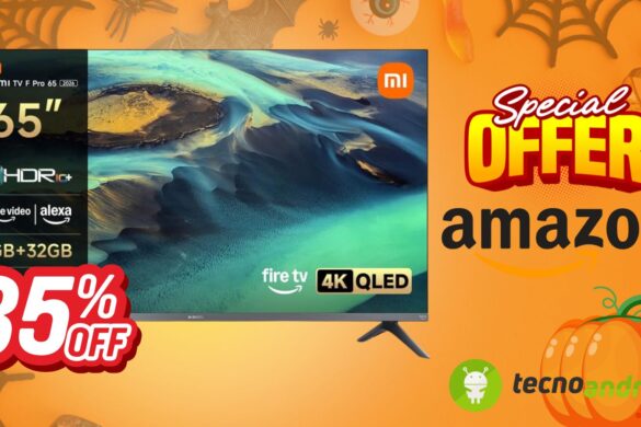 Amazon MAXI promo: XIAOMI TV F Pro da 65″ solo ORA al 35% di SCONTO