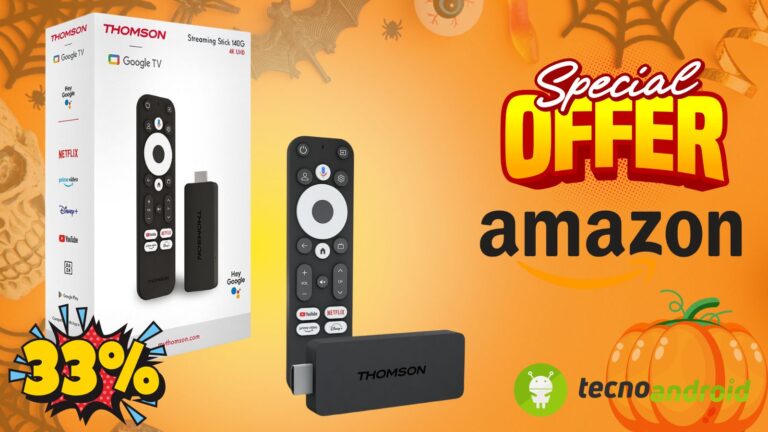 Amazon OFFERTA MAGICA: lo Stick Thomson Google che strega la tua TV