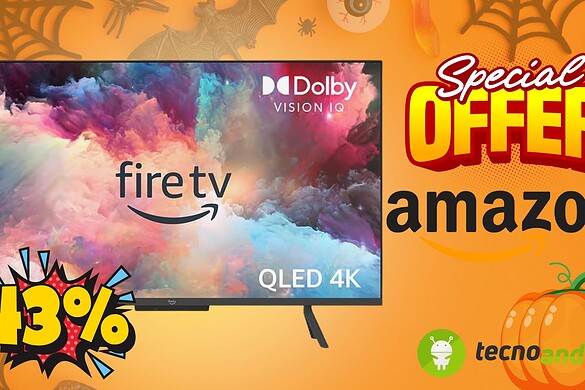 Amazon: Fire TV Omni QLED ora ad un PREZZO praticamente stracciato