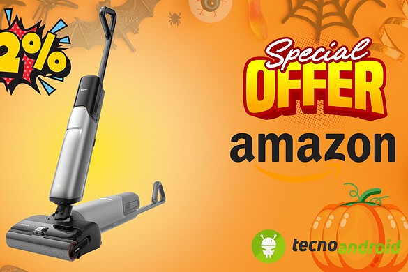 Amazon: Mova X4 Pro, aspirapolvere e lavapavimenti, ora al mega sconto del 42%