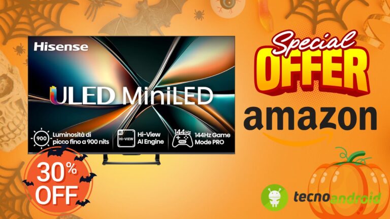 Amazon: Hisense 55U72Q TV OFFERTA SPETTACOLARE per te OGGI