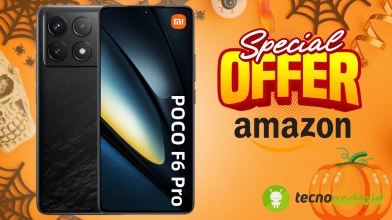 Scopri su Amazon l’offerta lampo di Halloween: smartphone POCO F6 Pro con potenza da urlo, design raffinato e prestazioni da paura.