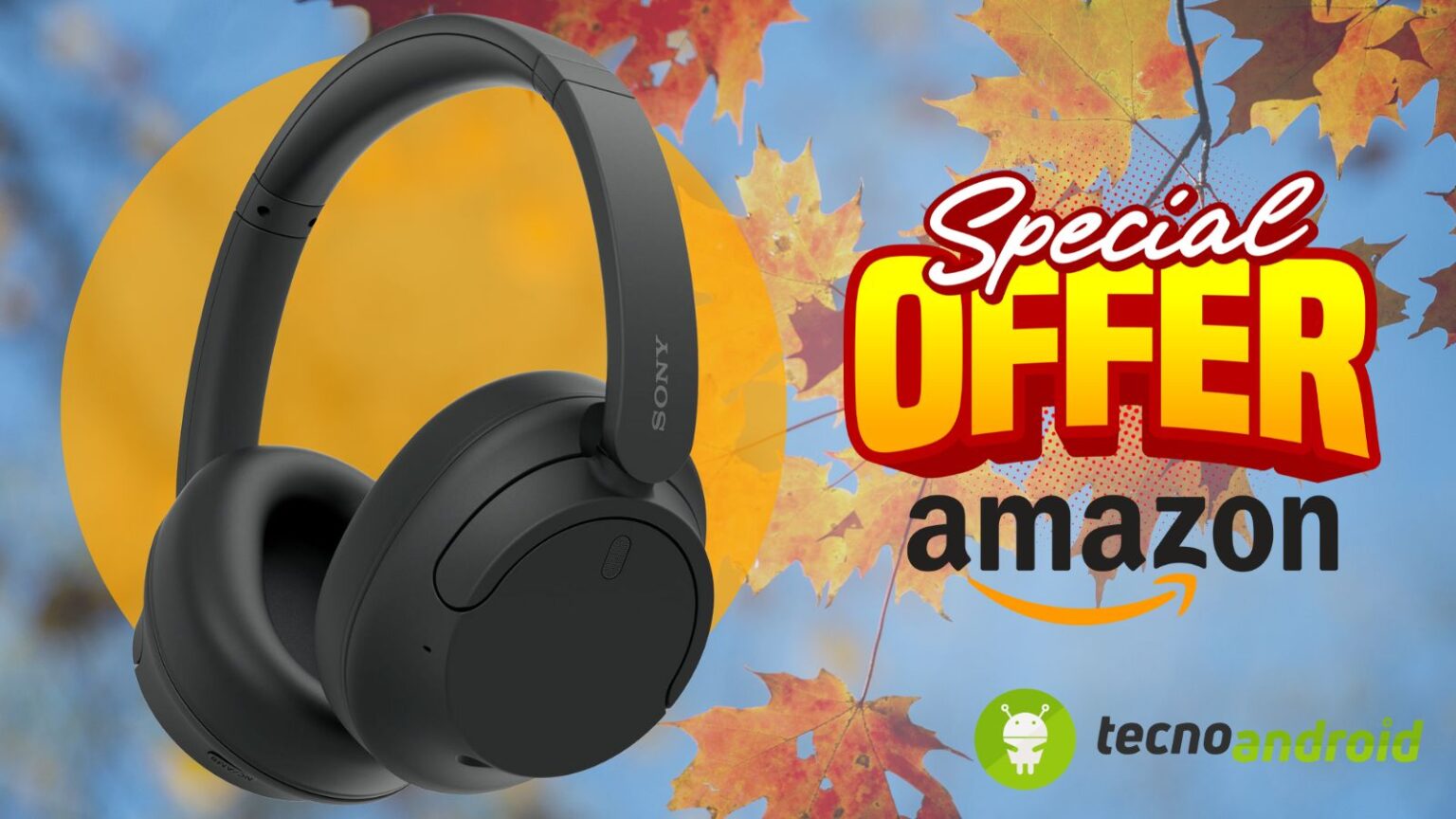 Amazon shock: Cuffie Wireless Sony in super promo solo per ADESSO
