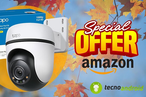 Amazon: Tapo C500 per una sicurezza massima che gira ovunque