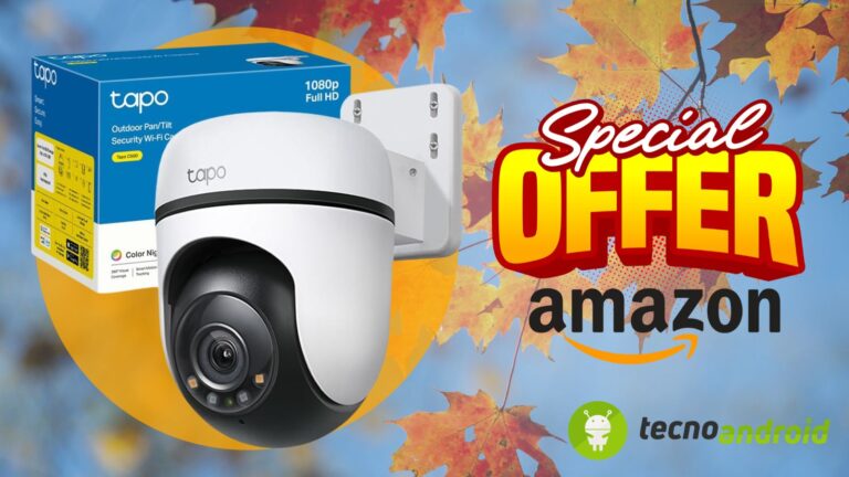 Amazon: Tapo C500 per una sicurezza massima che gira ovunque