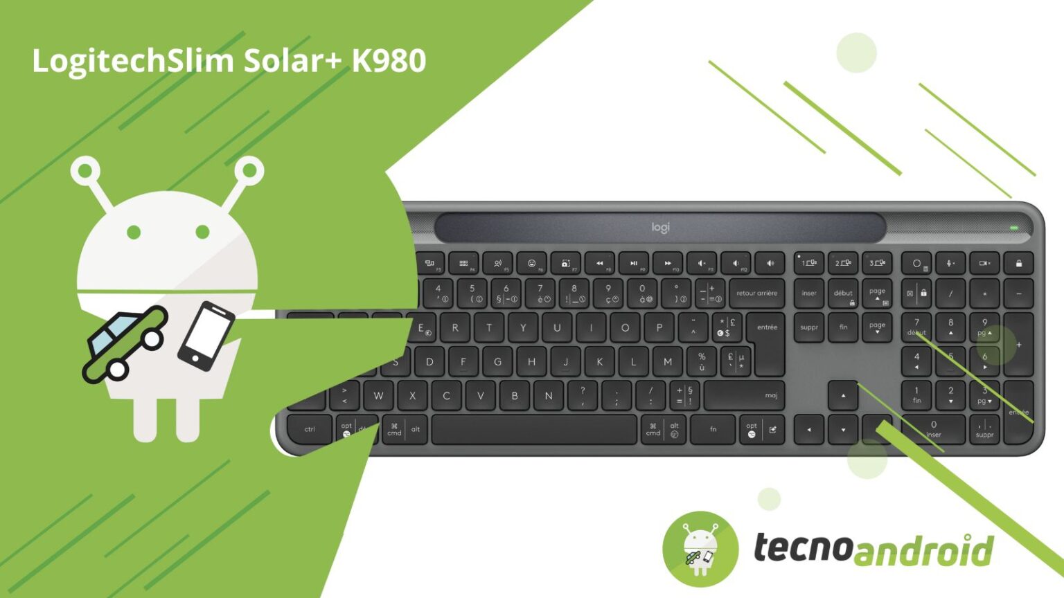 LogitechSlim Solar+ K